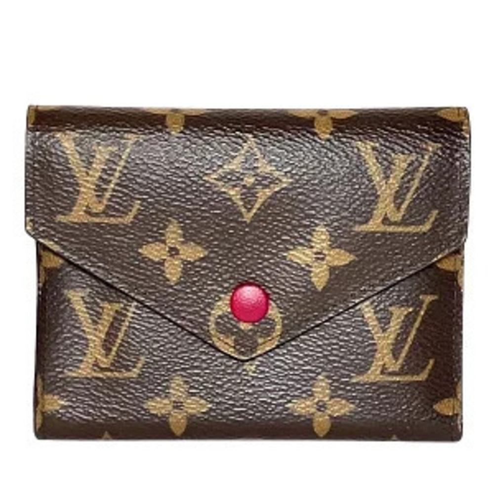 Louis Vuitton Monogram Portefeuille Victorine Bi fold Wallet